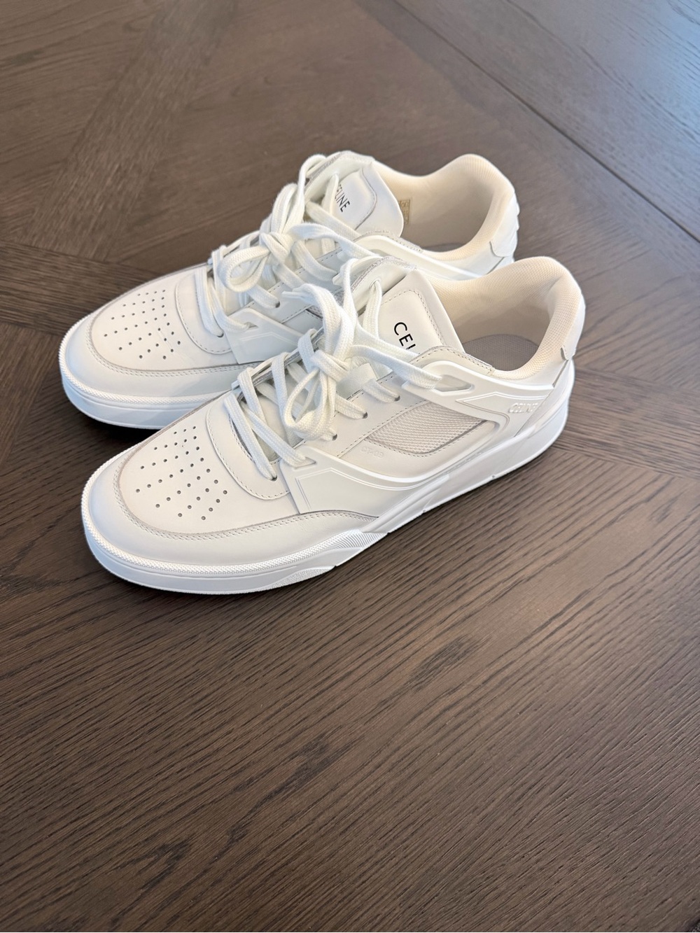 Celine White Men's Low-Top Sneakers